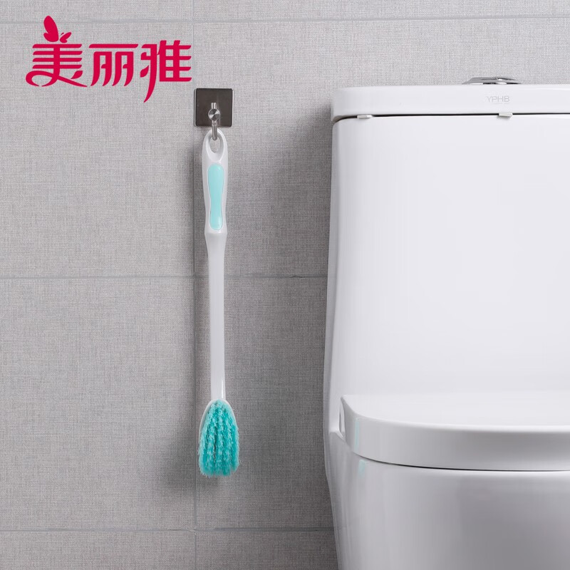 美丽雅 小象鼻马桶刷长柄坐便器清洁工具毛刷子蹲便器清洁刷厕所刷卫生刷 HC049741