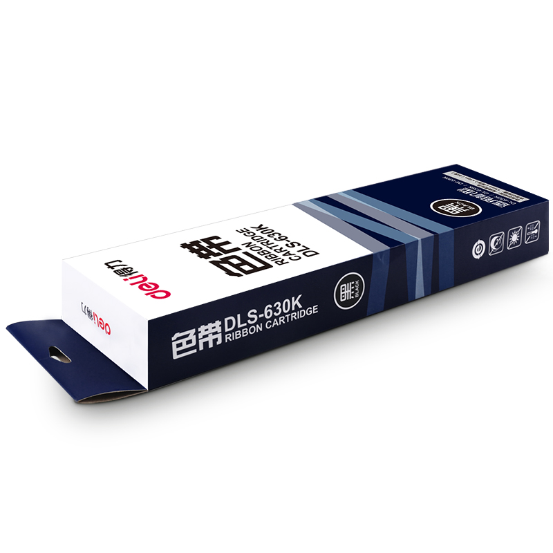 得力 DLS-630K原装色带架黑色适用DL-630K/635K DE-630K针式打印机 DLS-630k 色带架